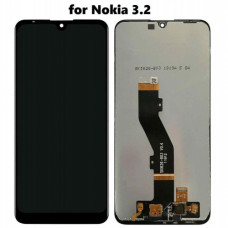 Дисплей для Nokia 2.3 в сборе Черный
